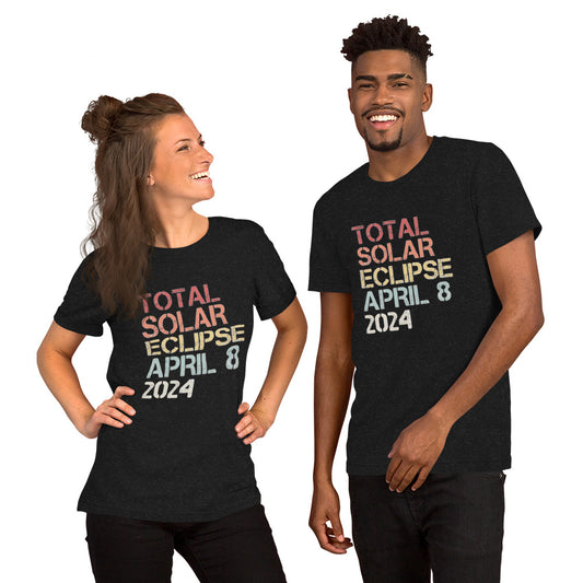 “Total Solar Eclipse” Unisex t-shirt